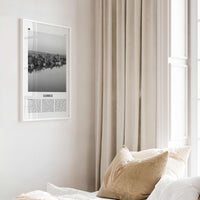 Zambezi Print Black and White, Zambezi Wall Art, Zambezi Poster, Zambezi Photo, Zambezi Wall Décor, Zambezi Map, Africa