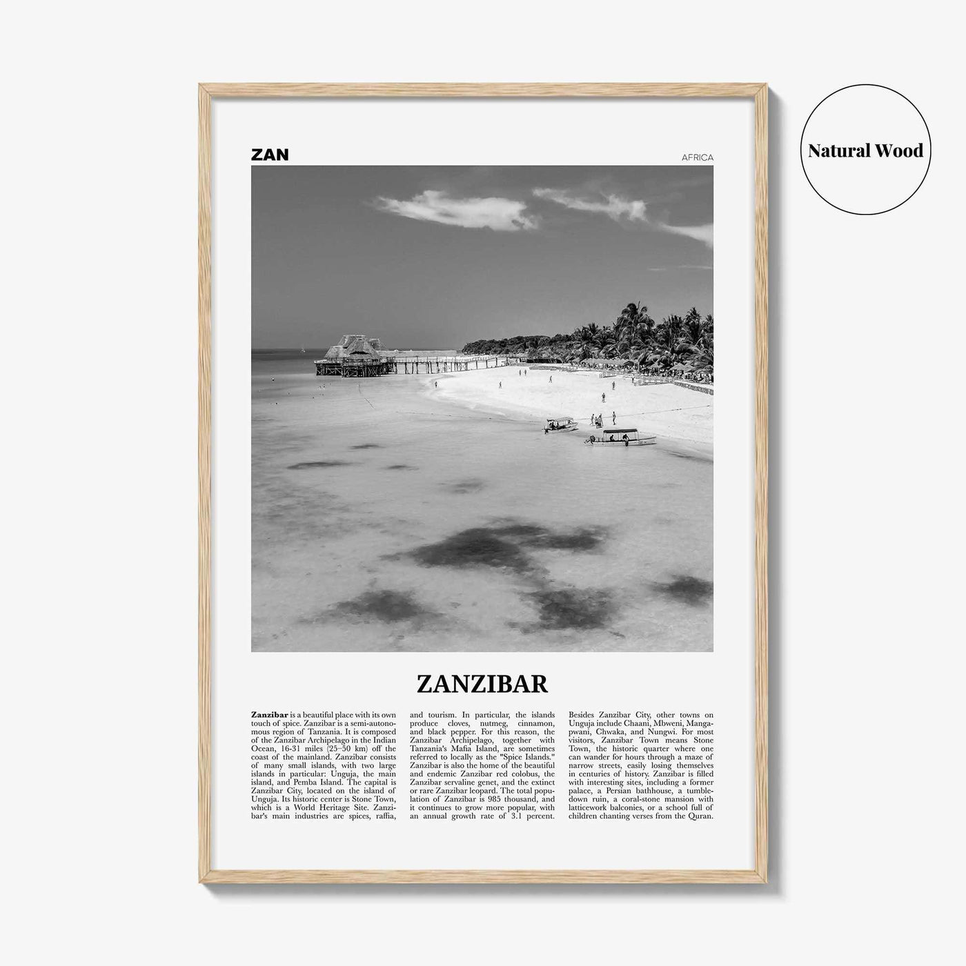 Zanzibar Print Black and White, Zanzibar Wall Art, Zanzibar Poster, Zanzibar Photo, Zanzibar Decor, Tanzania, Unguja, مدينة زنجبار, Africa
