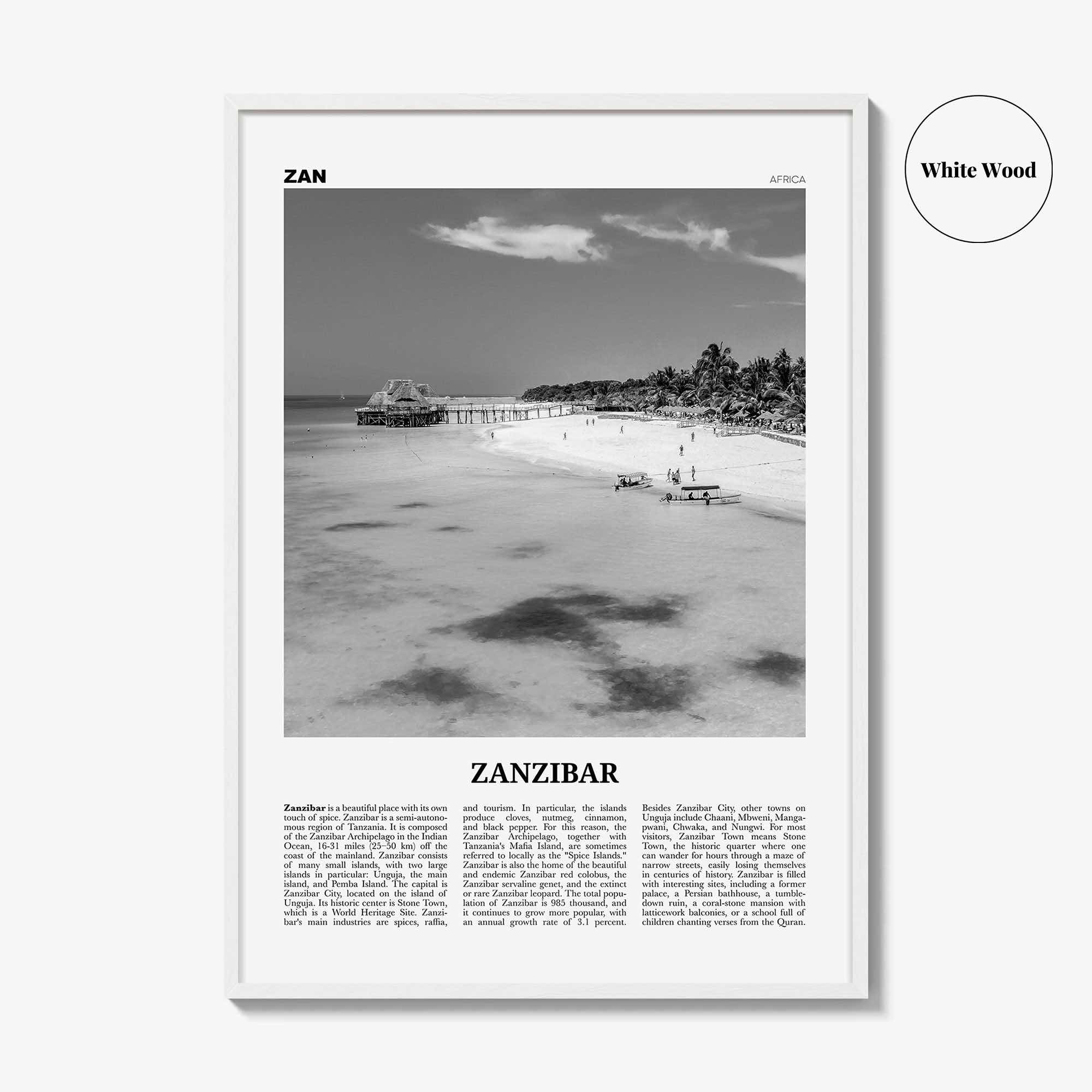 Zanzibar Print Black and White, Zanzibar Wall Art, Zanzibar Poster, Zanzibar Photo, Zanzibar Decor, Tanzania, Unguja, مدينة زنجبار, Africa