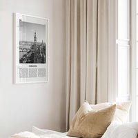 Zaragoza Print Black and White, Zaragoza Wall Art, Zaragoza Poster, Zaragoza Photo, Zaragoza Wall Décor, Aragon, Saragossa, Spain, España