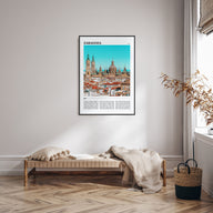 Zaragoza Travel Color No 2 Poster