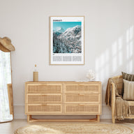 Zermatt Travel Color Poster