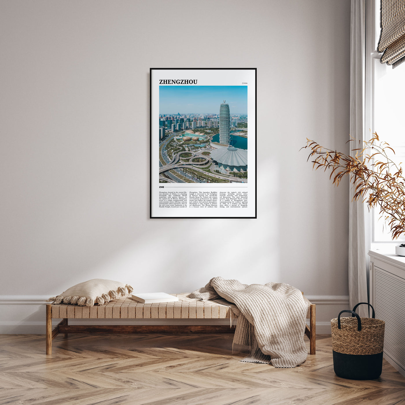 Zhengzhou Travel Color Poster