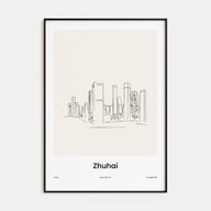 Zhuhai Drawn Poster