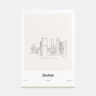 Zhuhai Drawn Poster