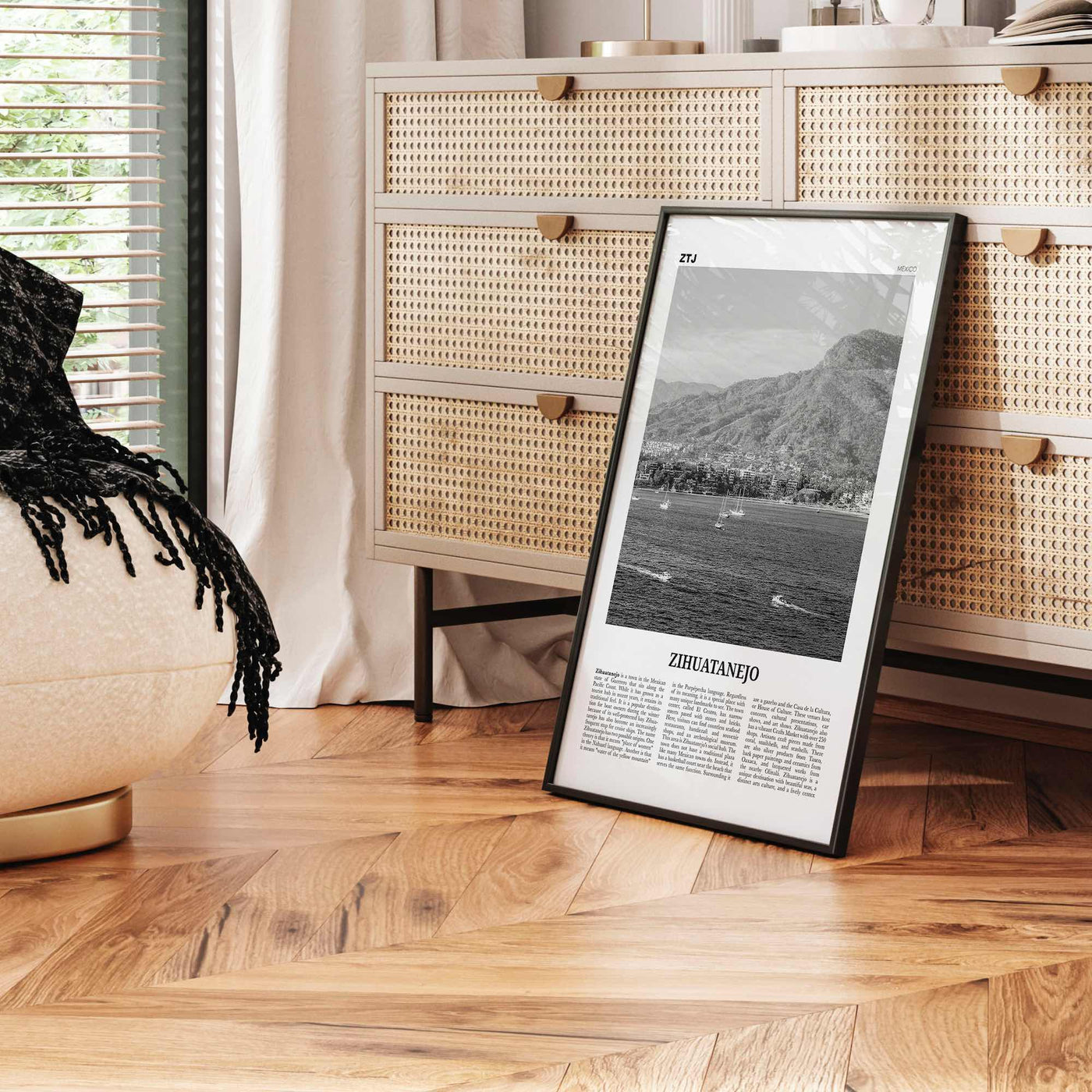 Zihuatanejo Print Black and White, Zihuatanejo Wall Art, Zihuatanejo Poster, Zihuatanejo Photo, Zihuatanejo Wall Décor, Mexico