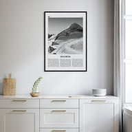 Zillertal Travel B&W Poster