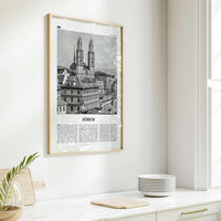 Zurich Print Black and White, Zürich Wall Art, Zürich Poster, Zürich Photo, Zürich Wall Decor, Switzerland, Zurich, Swiss, Europe