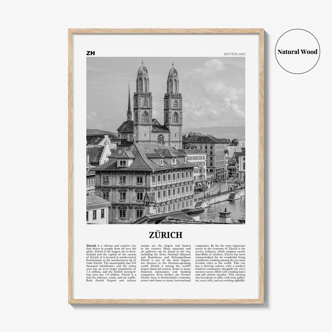 Zurich Print Black and White, Zürich Wall Art, Zürich Poster, Zürich Photo, Zürich Wall Decor, Switzerland, Zurich, Swiss, Europe