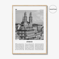 Zurich Print Black and White, Zürich Wall Art, Zürich Poster, Zürich Photo, Zürich Wall Decor, Switzerland, Zurich, Swiss, Europe