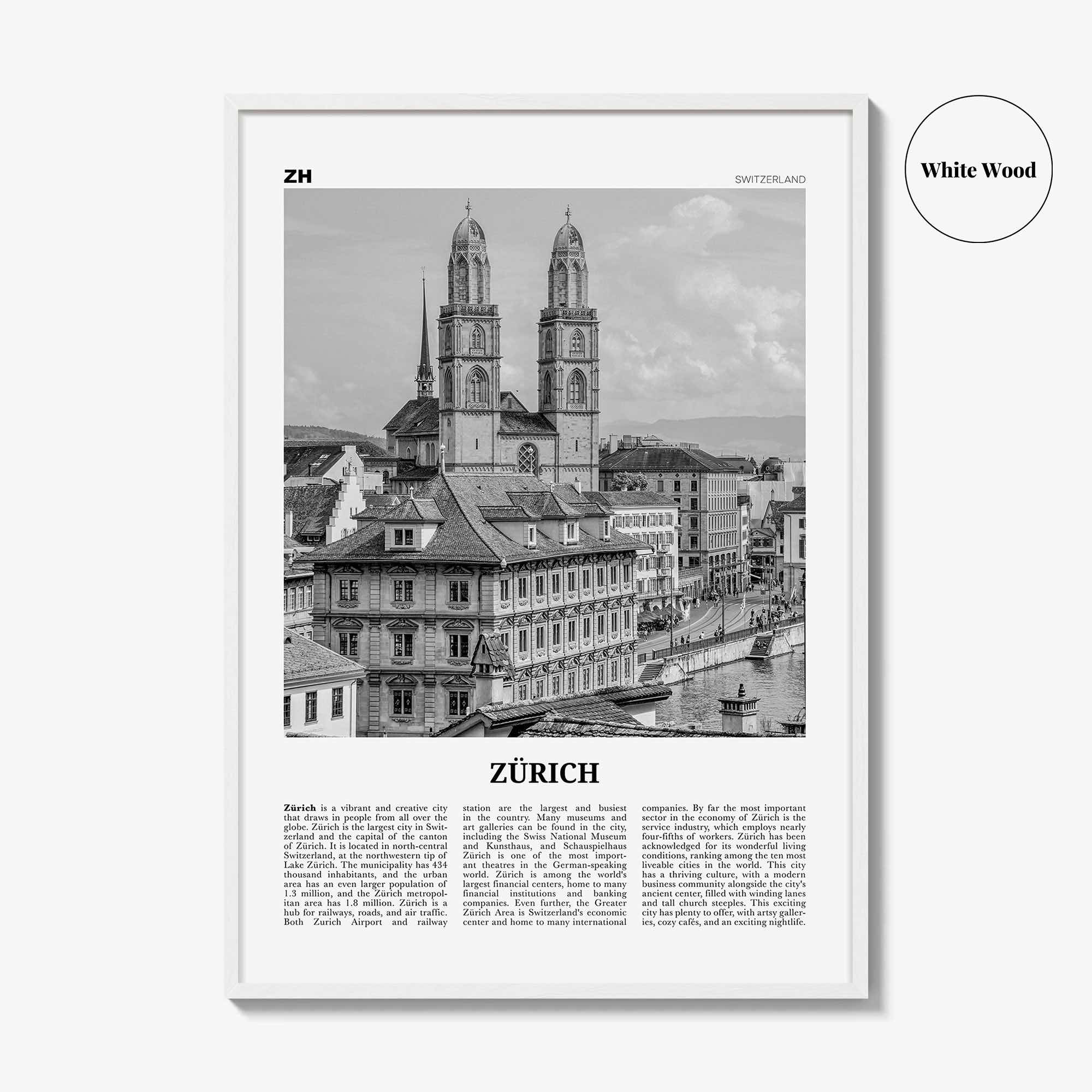 Zurich Print Black and White, Zürich Wall Art, Zürich Poster, Zürich Photo, Zürich Wall Decor, Switzerland, Zurich, Swiss, Europe
