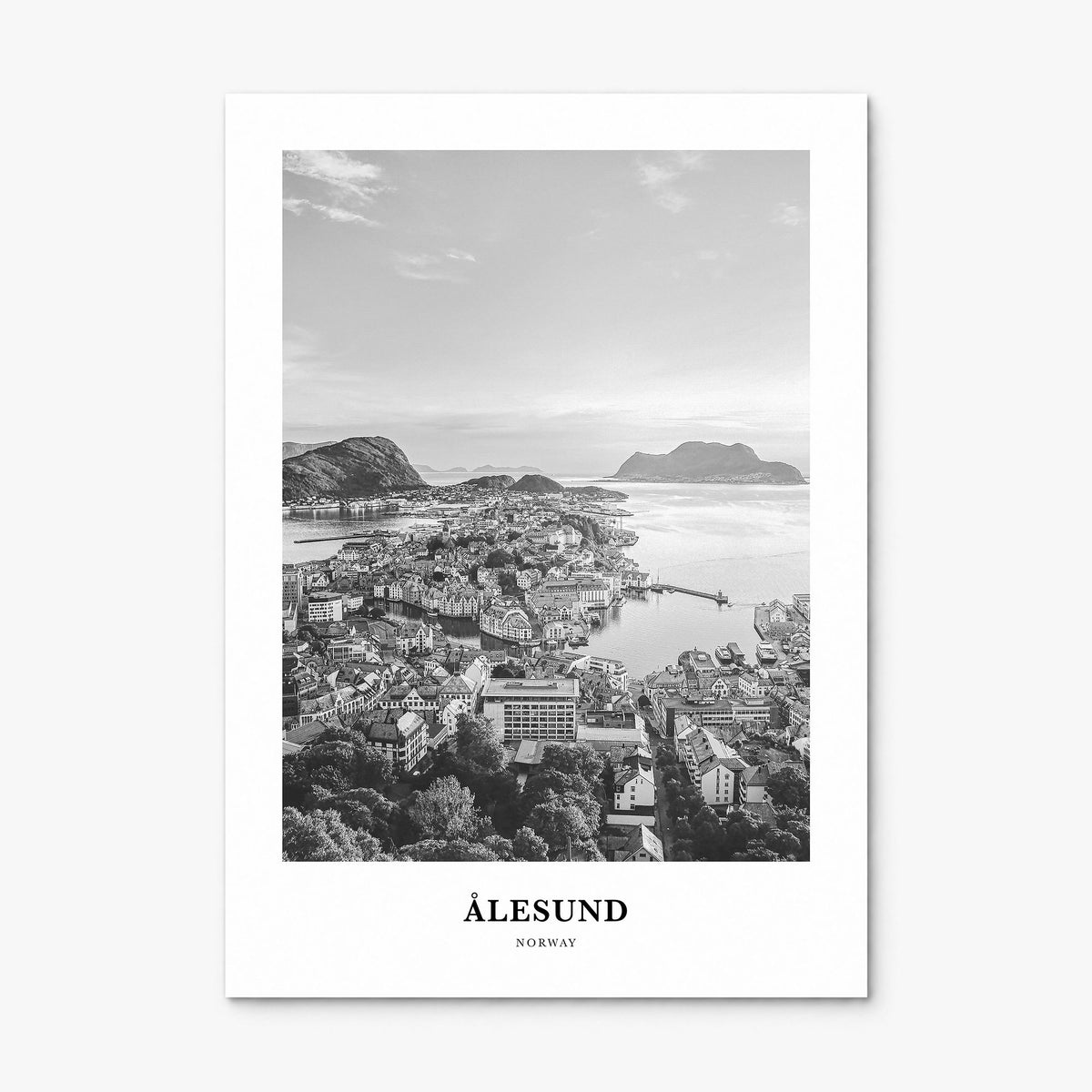 Ålesund Classic Poster, print only (unframed)