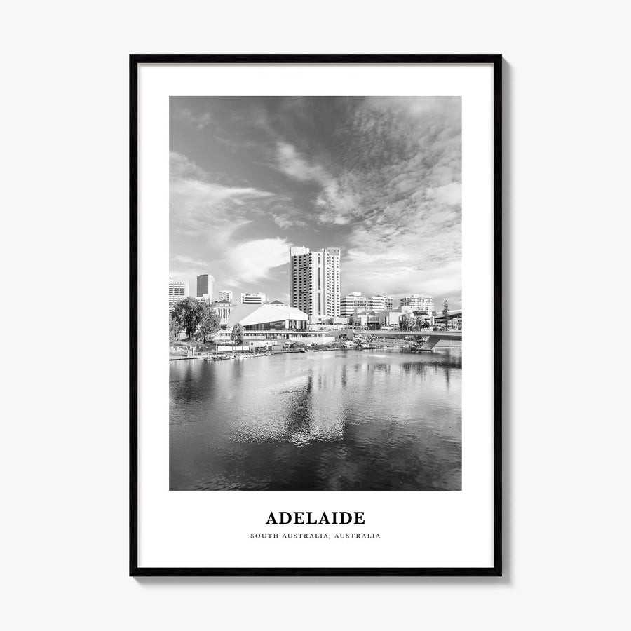 Adelaide Classic Poster, framed poster mockup
