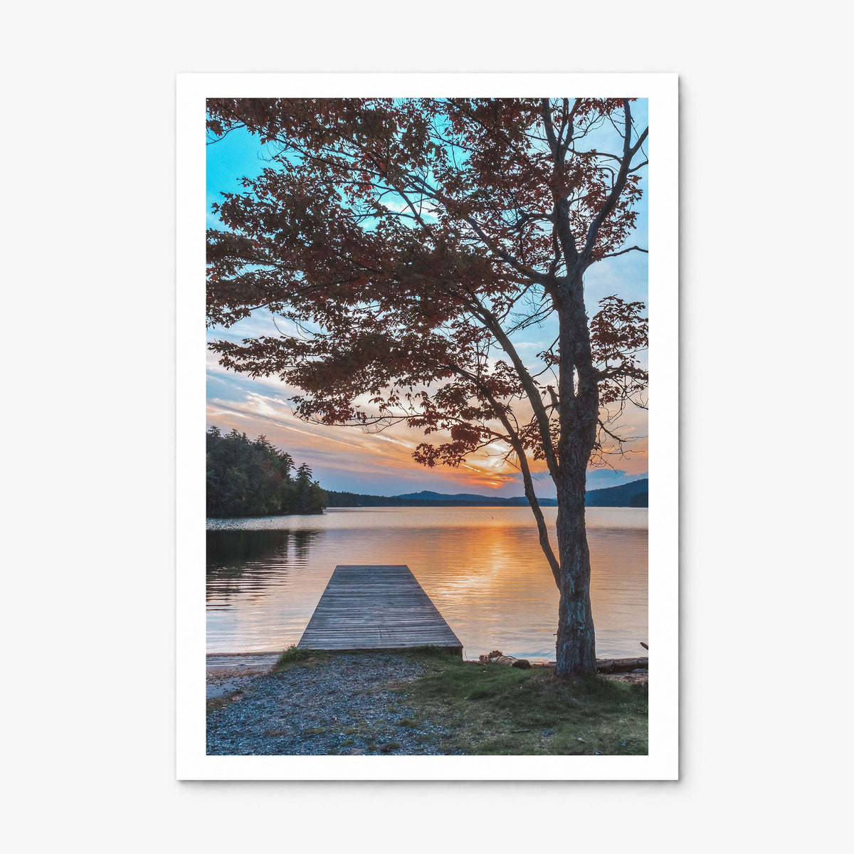 Adirondack Mountains Photo No 3 Poster, print only (unframed), white border