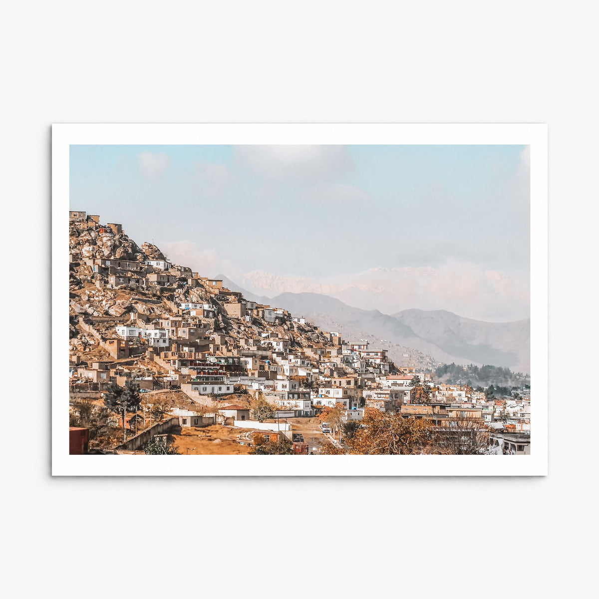 Afghanistan Photo Poster, print only (unframed), white border