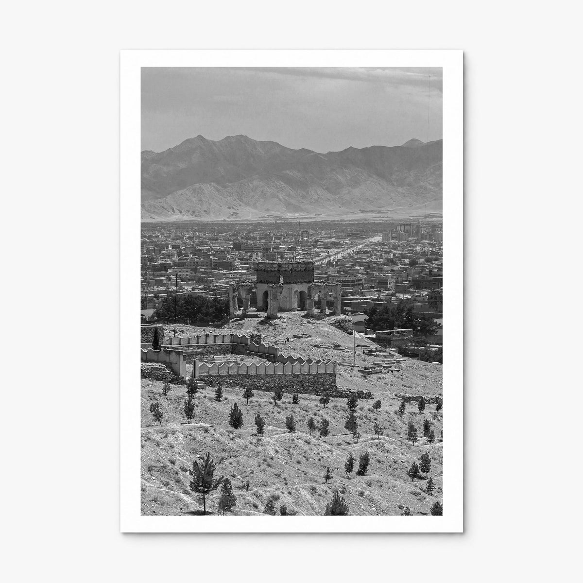 Afghanistan Photo Poster, print only (unframed), white border