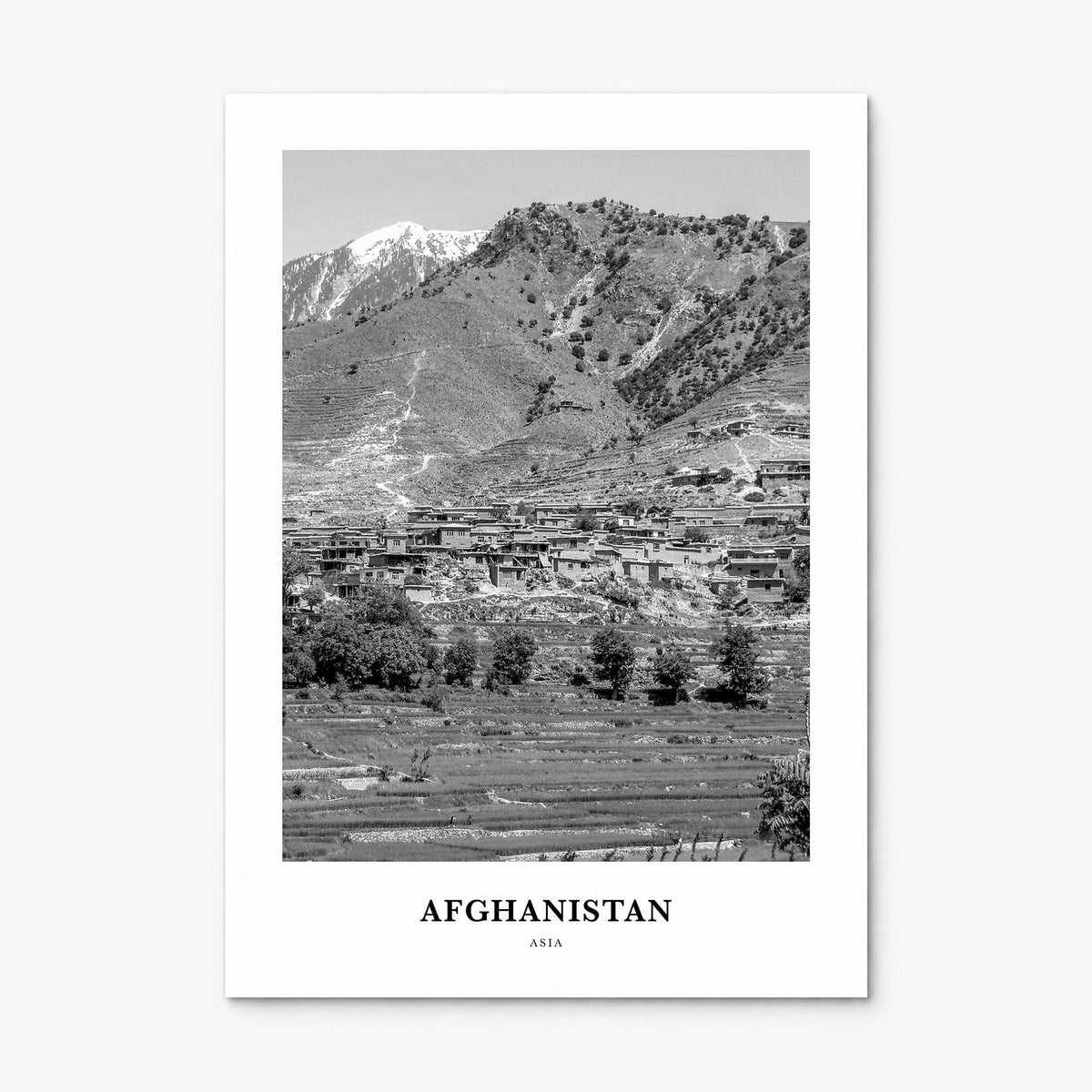 Afghanistan Classic No 2 Poster, print only (unframed)