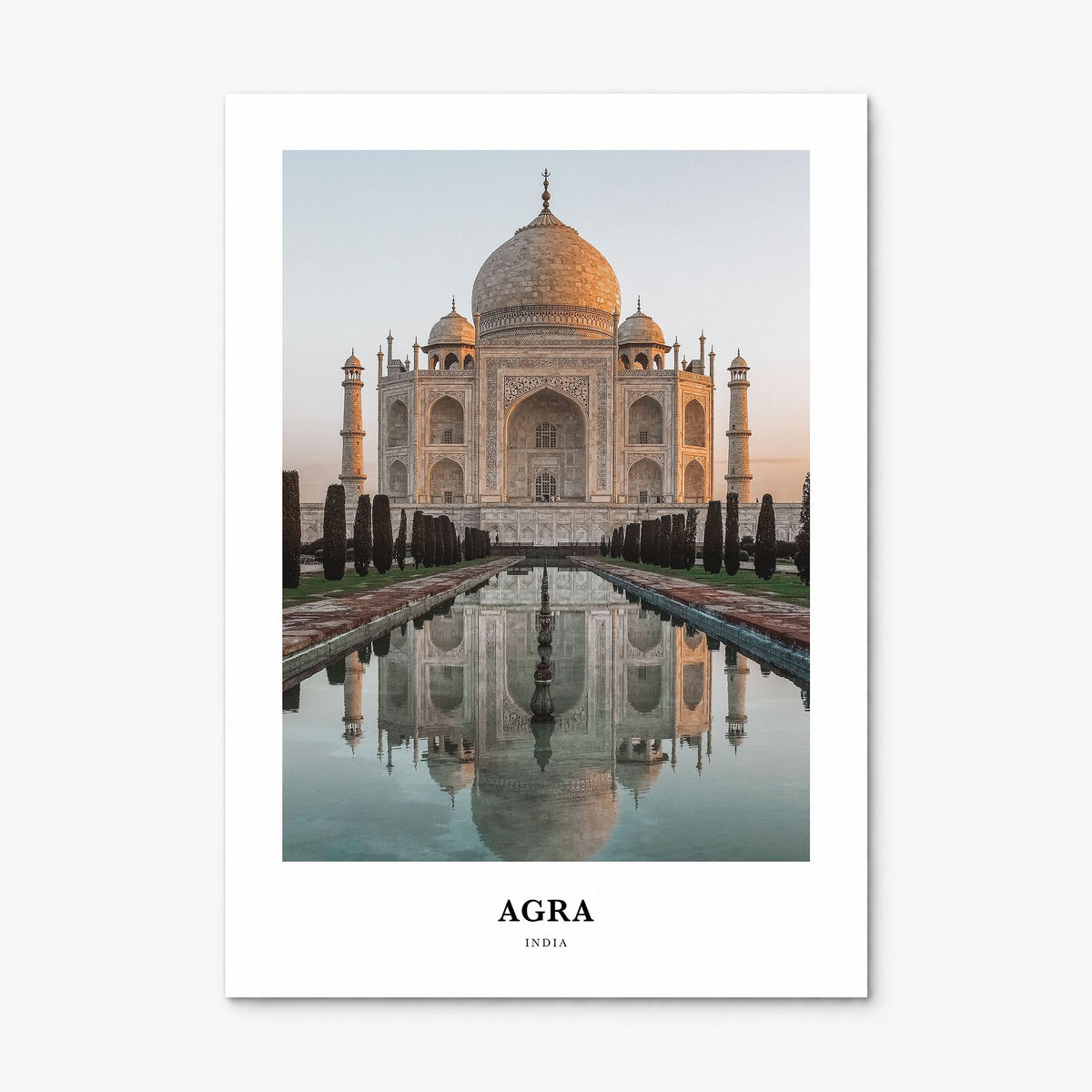 Agra Classic Poster, print only (unframed)