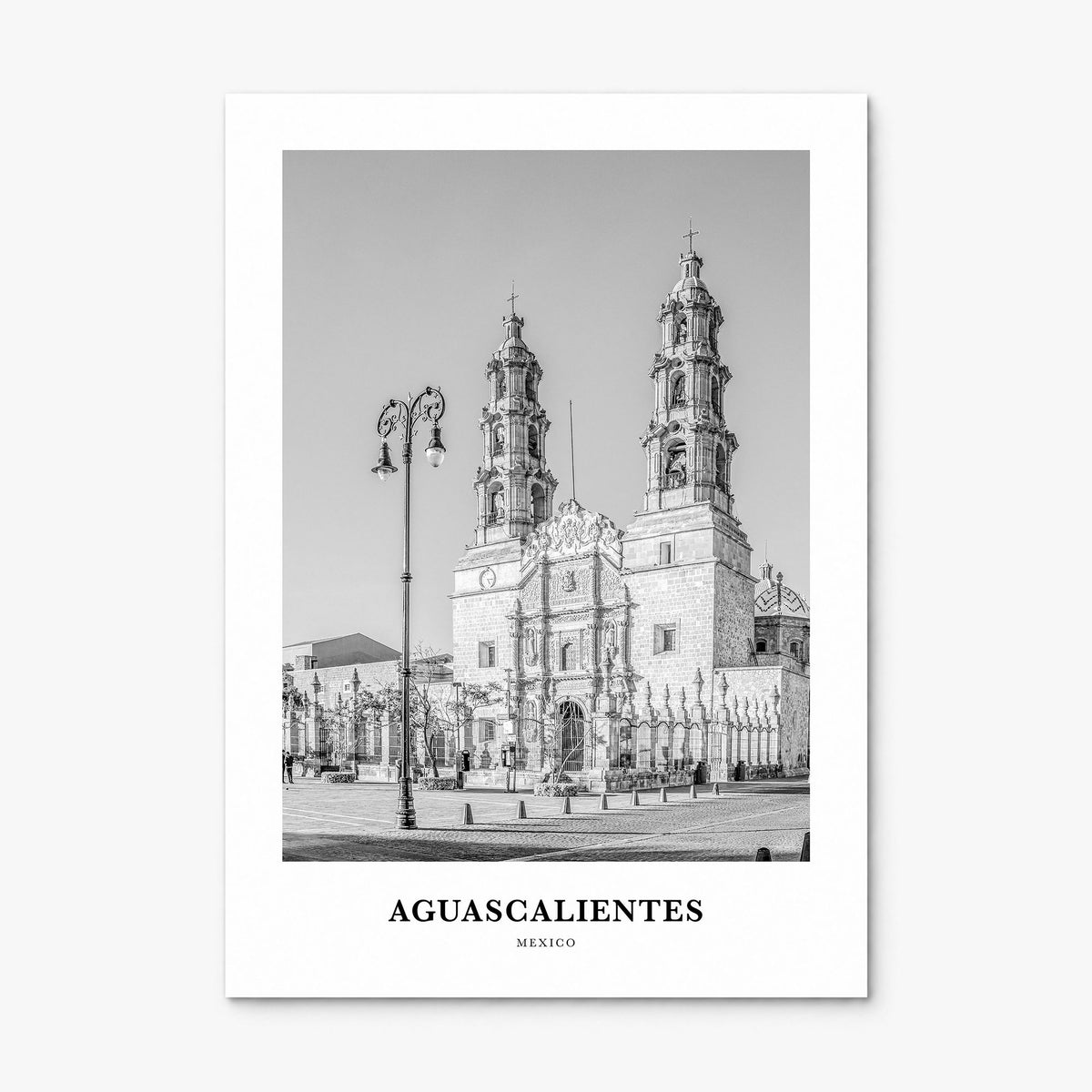 Aguascalientes, Mexico Classic Poster, print only (unframed)