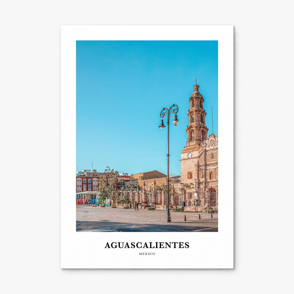 Aguascalientes, Mexico Classic Poster, print only (unframed)