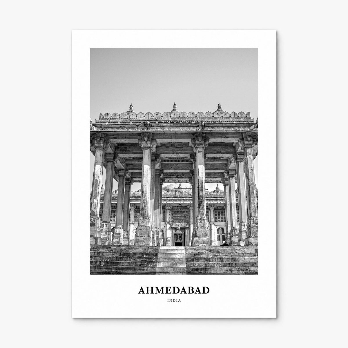 Ahmedabad Classic Poster, print only (unframed)