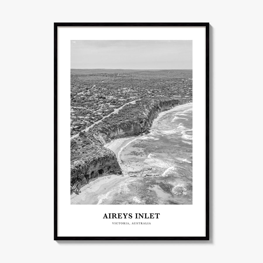 Aireys Inlet Classic Poster, framed poster mockup