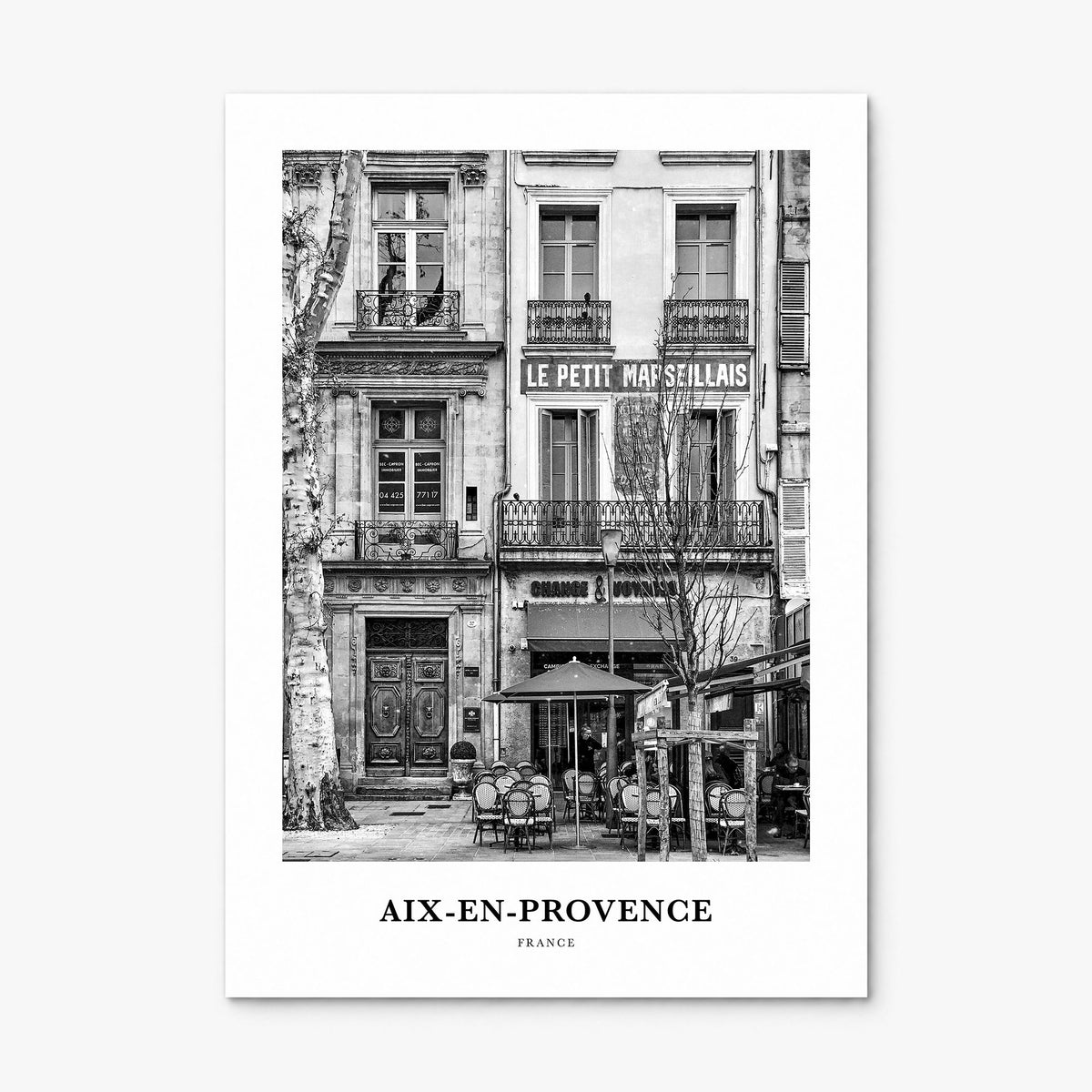 Aix-en-Provence Classic No 1 Poster, print only (unframed)