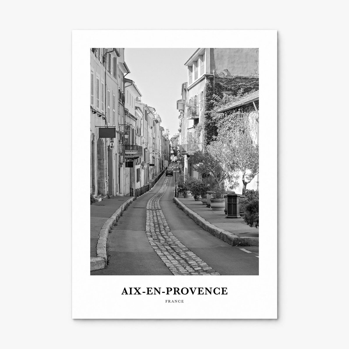 Aix-en-Provence Classic No 2 Poster, print only (unframed)