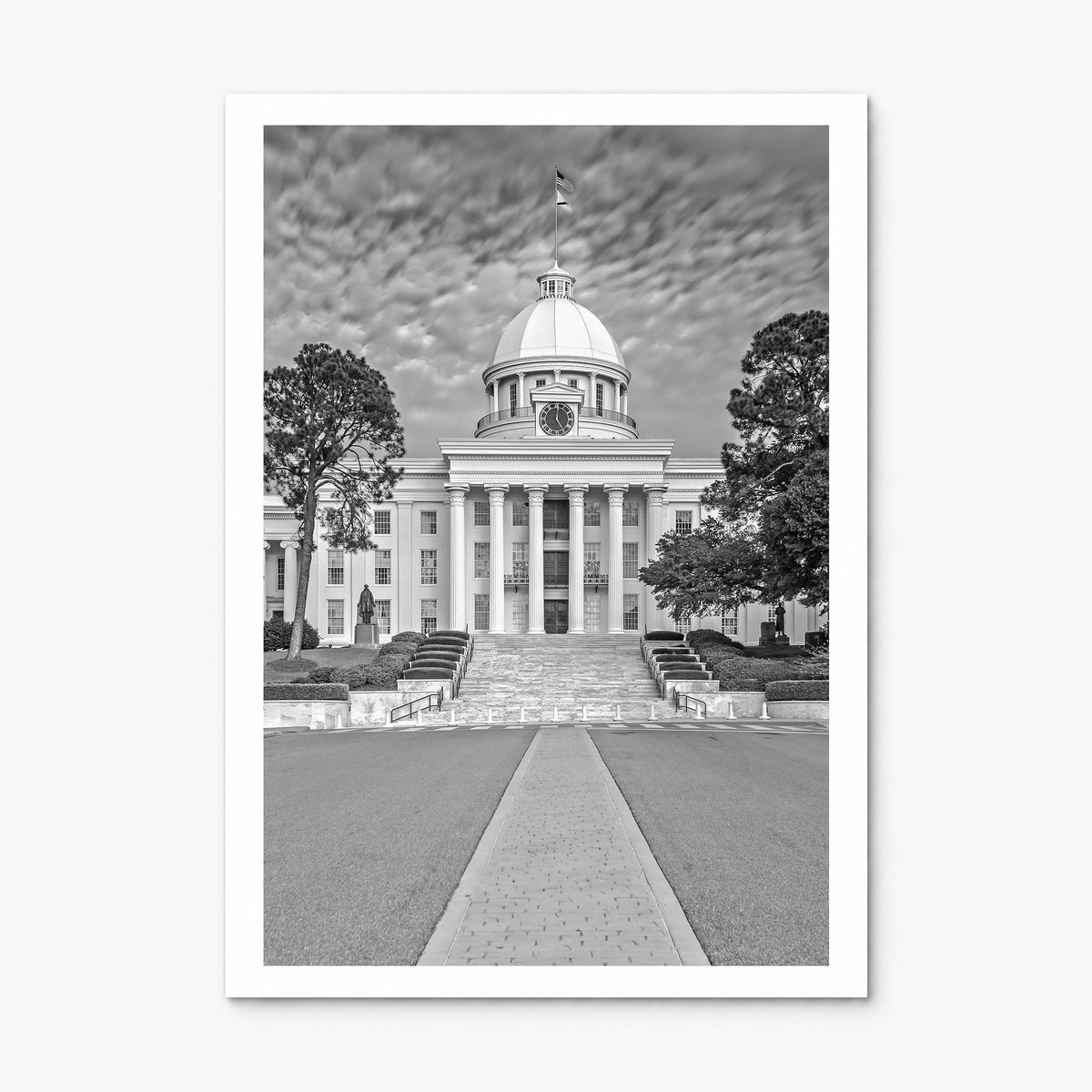 Alabama Photo Poster, print only (unframed), white border