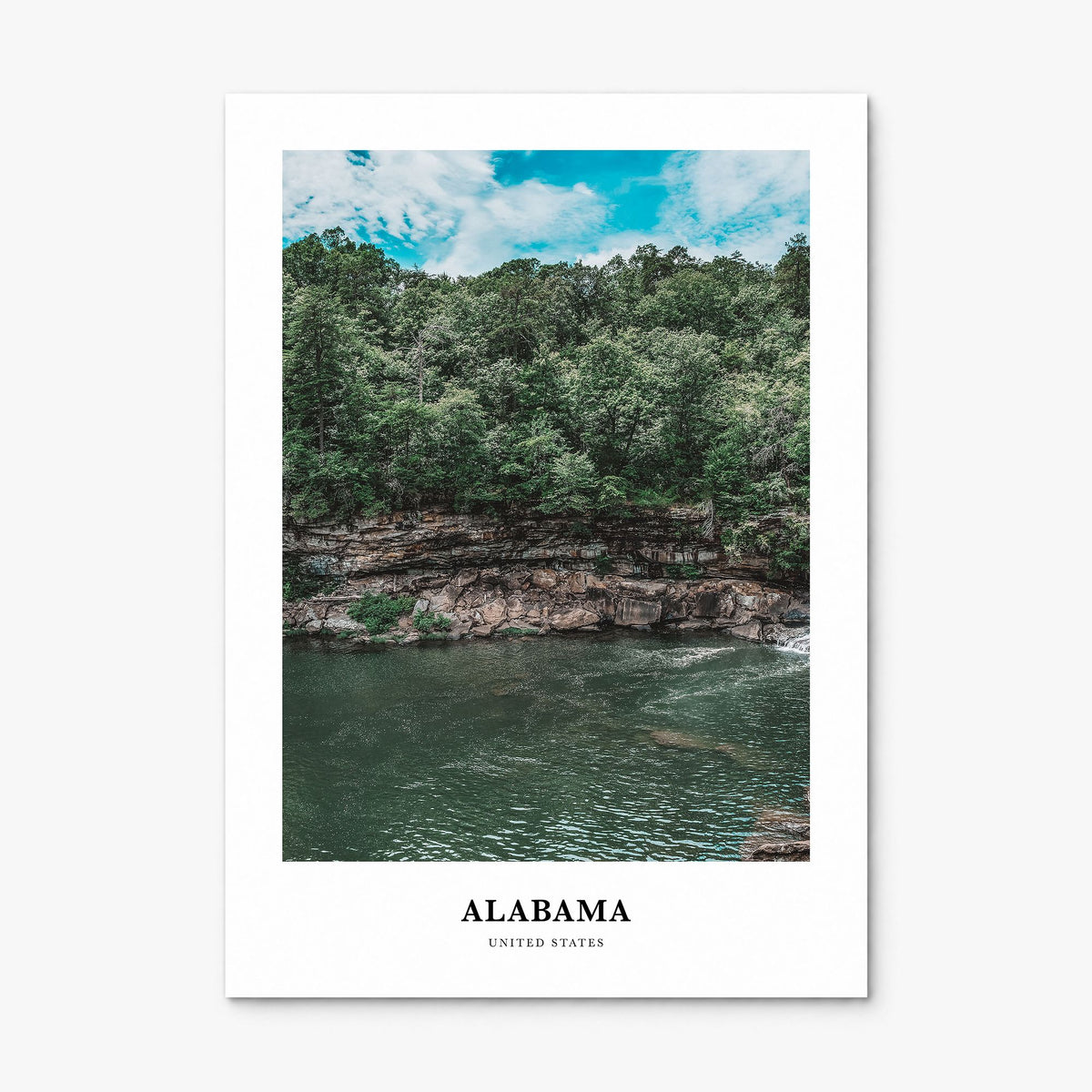 Alabama Classic Poster, print only (unframed)