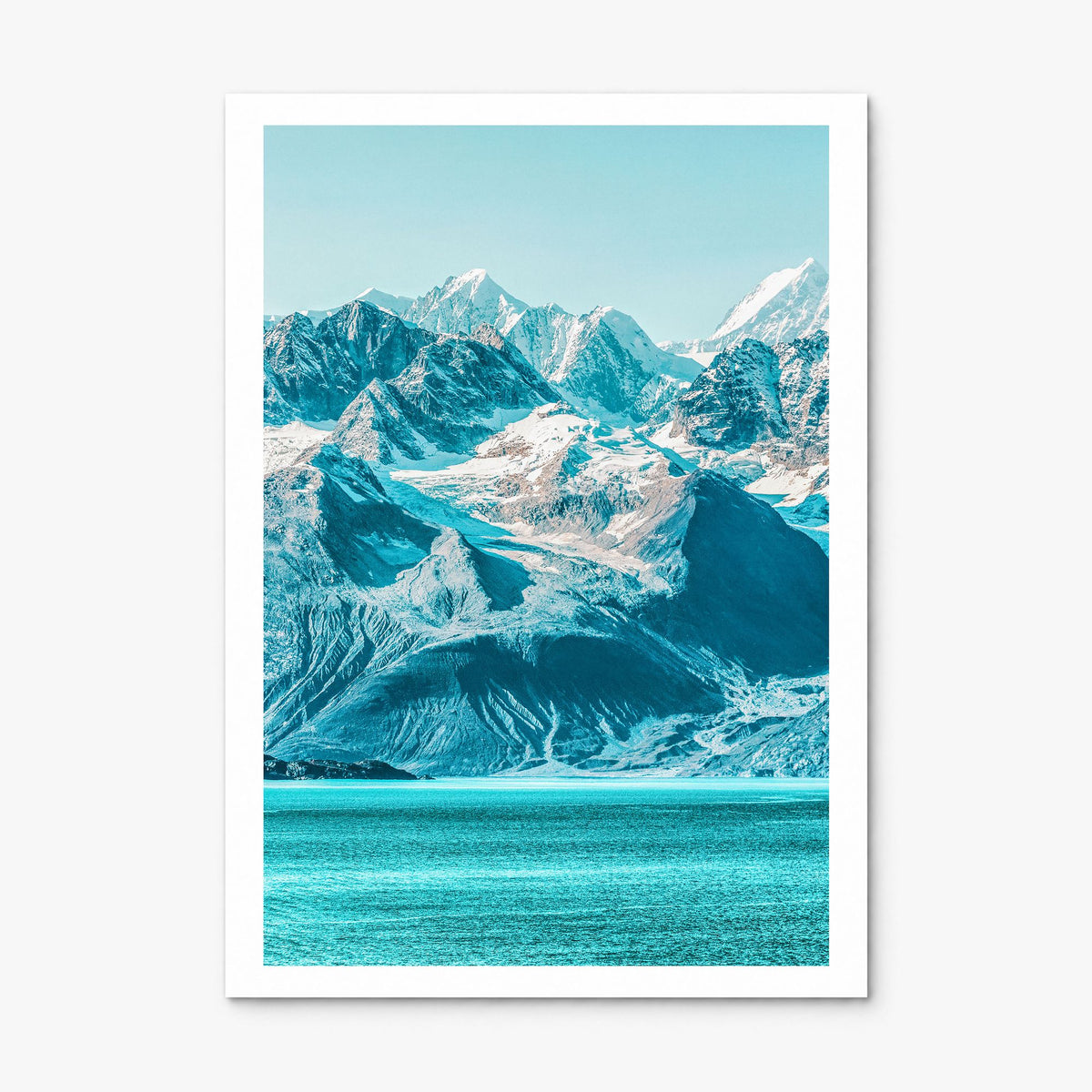 Alaska Photo No 2 Poster, print only (unframed), white border