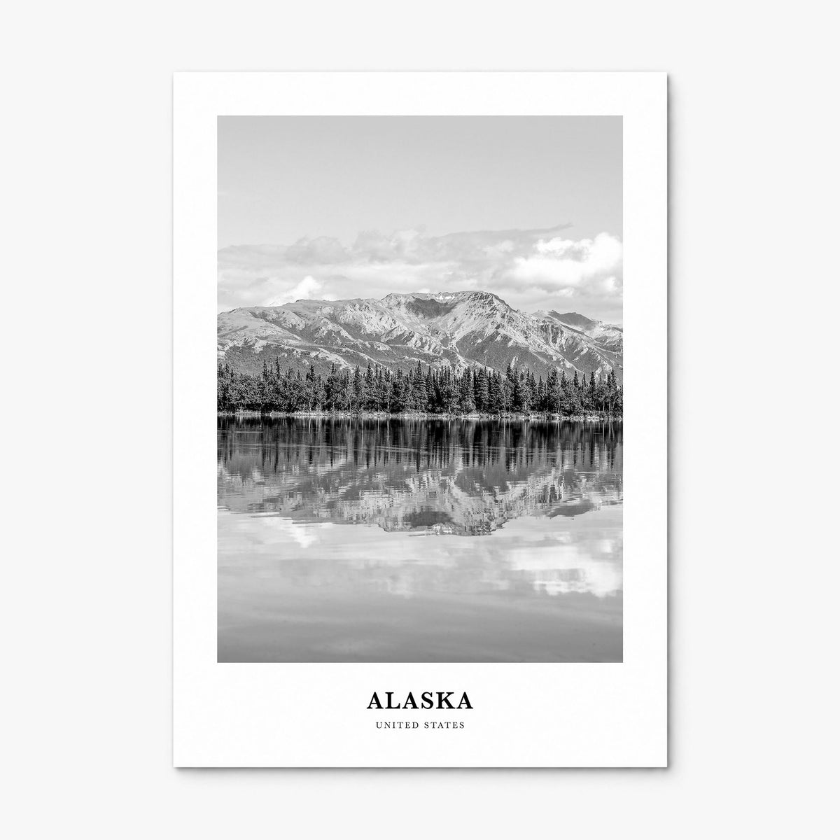 Alaska Classic No 1 Poster, print only (unframed)