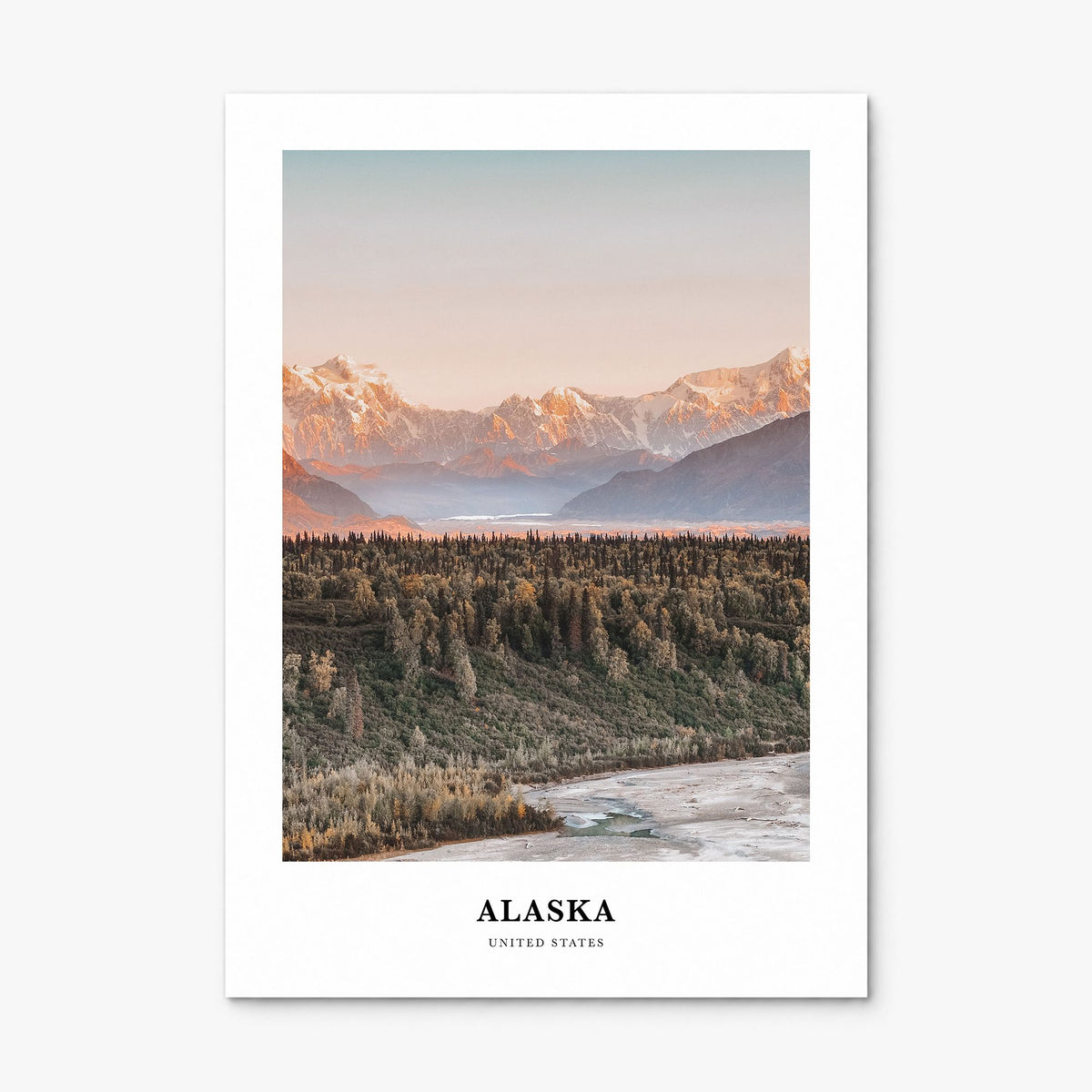 Alaska Classic No 2 Poster, print only (unframed)