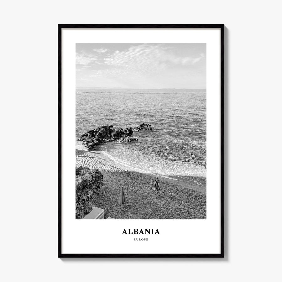 Albania Classic No 1 Poster, framed poster mockup