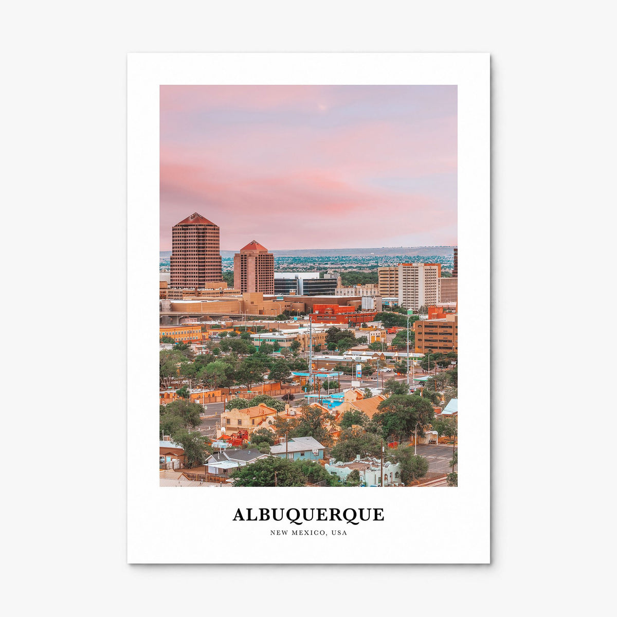 Albuquerque Classic Poster, print only (unframed)