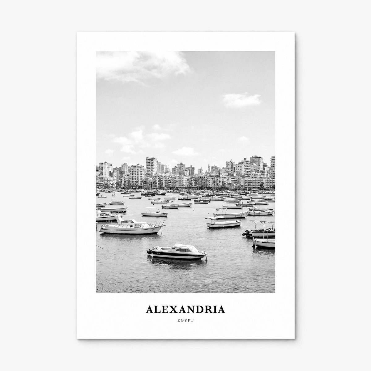 Alexandria, Egypt Classic Poster, print only (unframed)