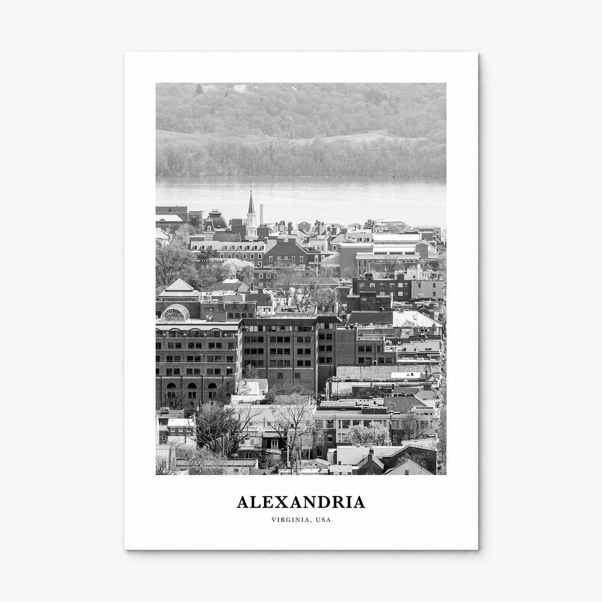 Alexandria, Virginia Classic Poster, print only (unframed)