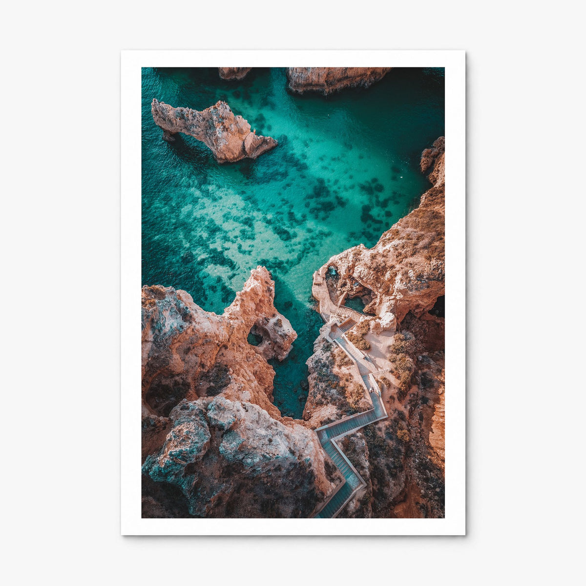 Algarve Photo No 2 Poster, print only (unframed), white border