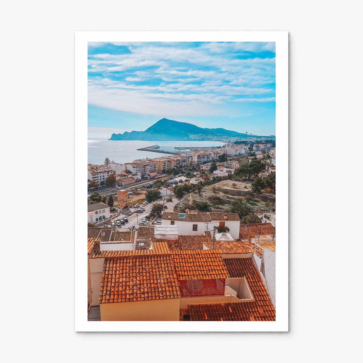 Alicante Photo Poster, print only (unframed), white border
