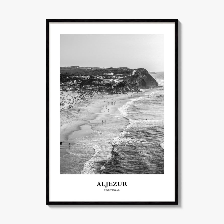 Aljezur Classic Poster, framed poster mockup