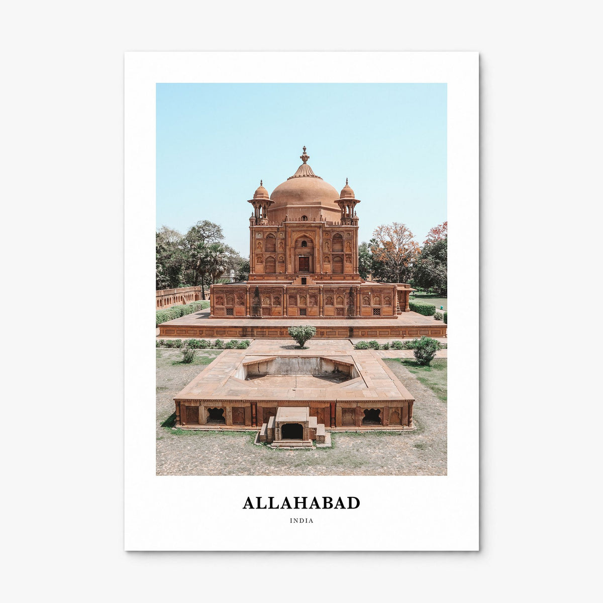 Allahabad Classic Poster, print only (unframed)
