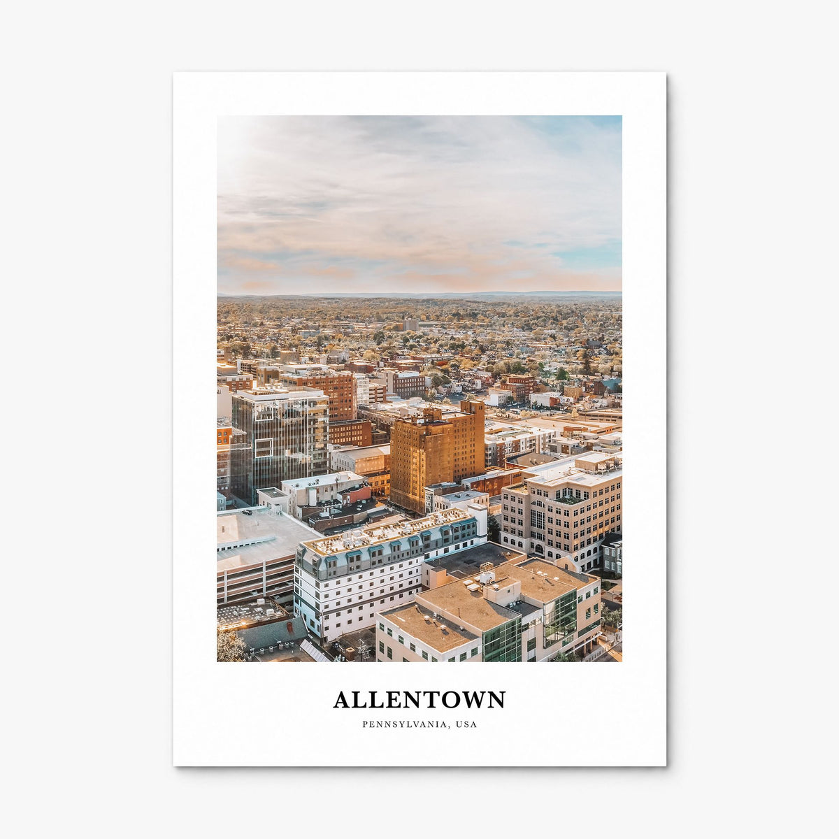 Allentown Classic Poster, print only (unframed)