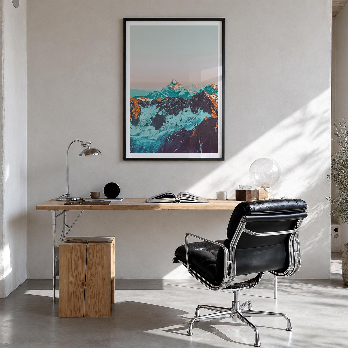 Alpine Landscape Photo Poster