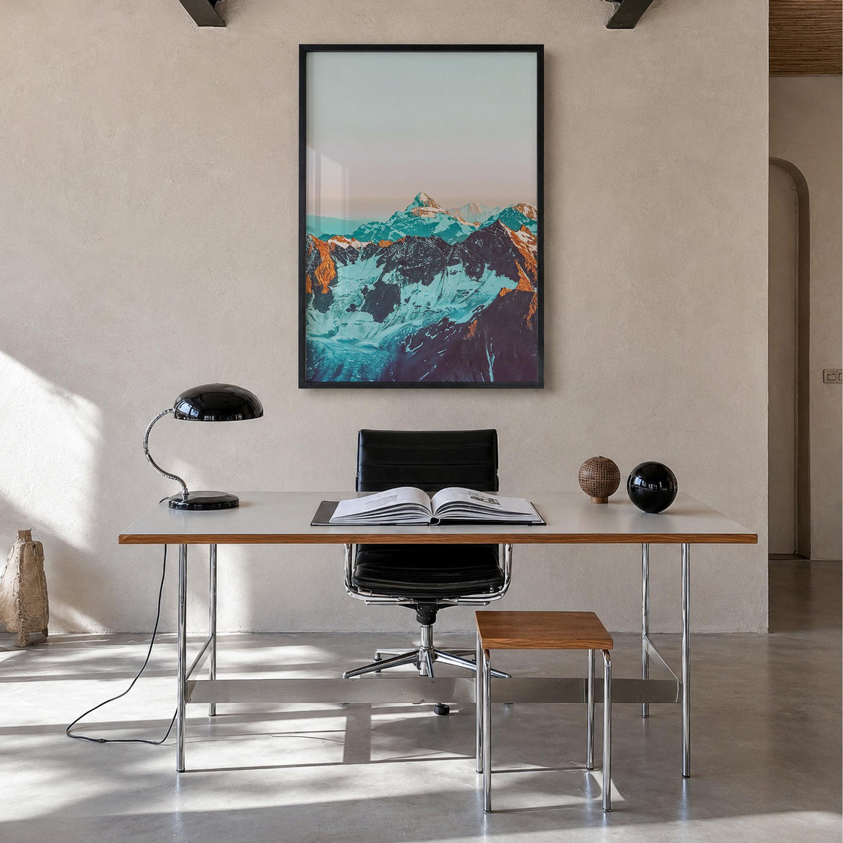 Alpine Landscape Photo Poster