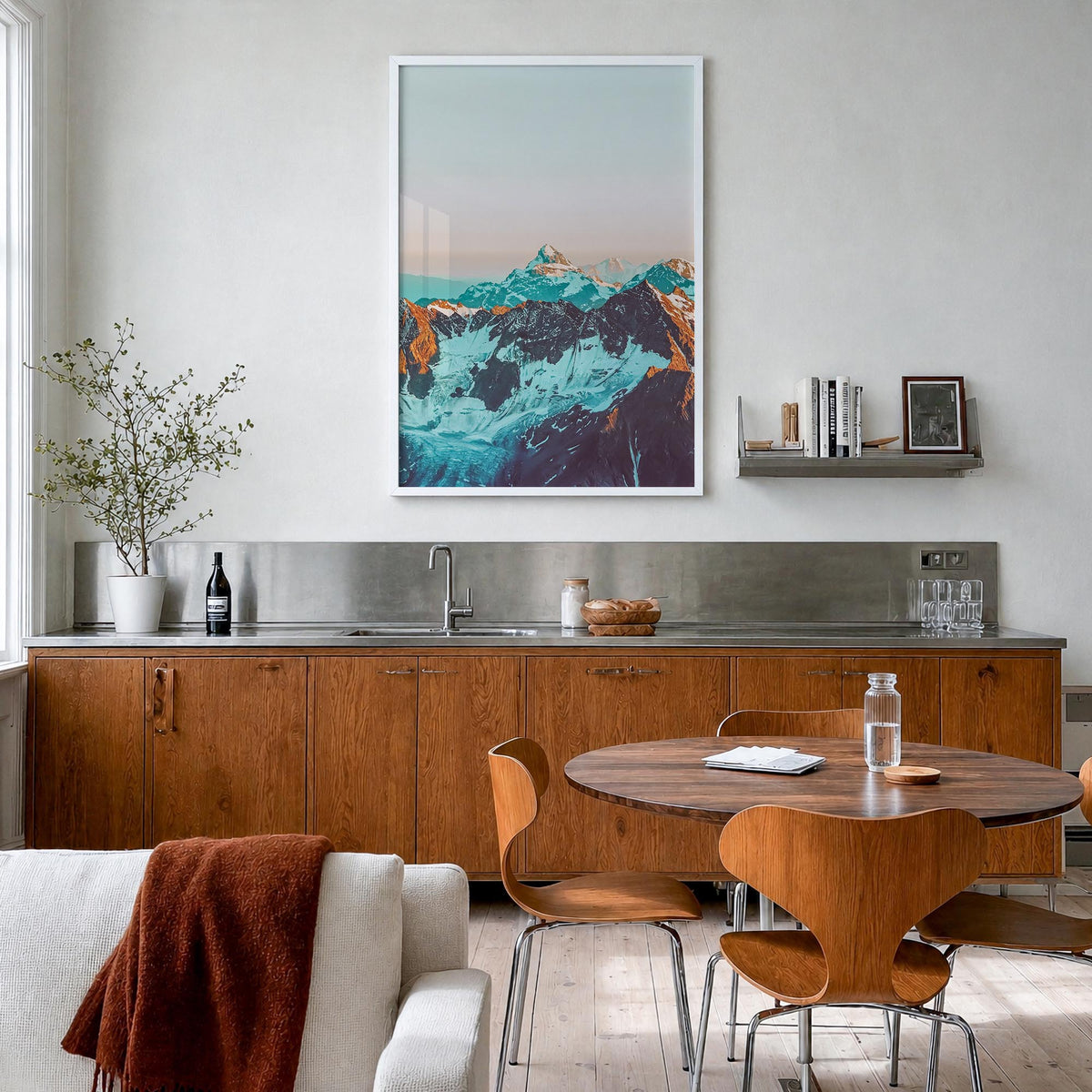 Alpine Landscape Photo Poster