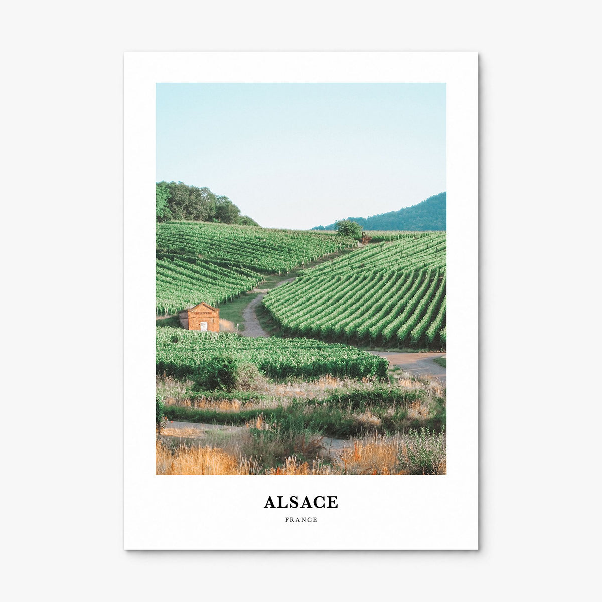 Alsace Classic Poster, print only (unframed)