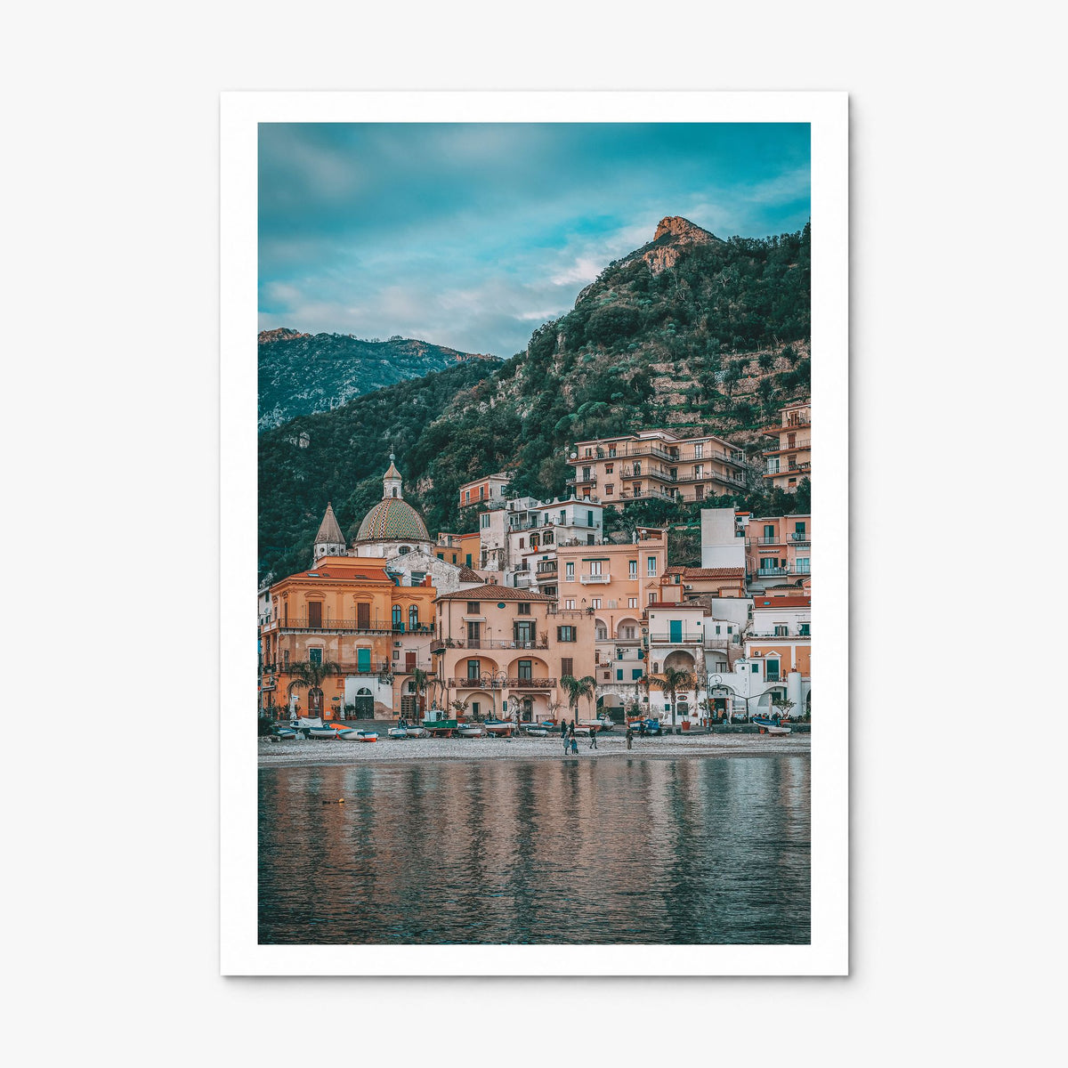 Amalfi Coast Photo No 2 Poster, print only (unframed), white border