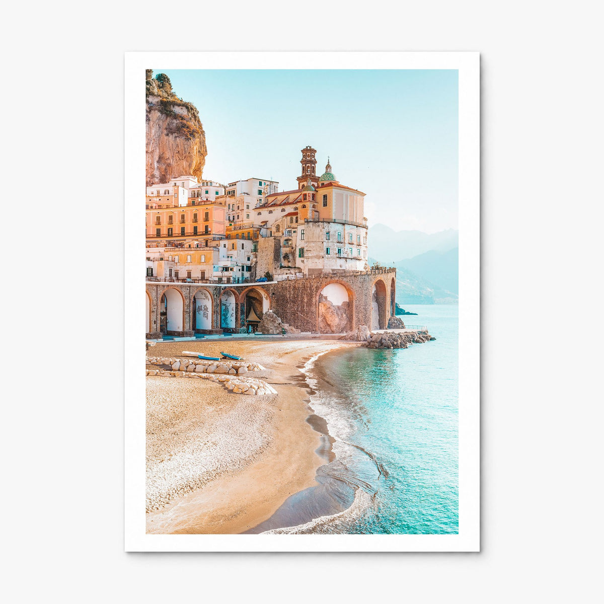 Amalfi Photo No 3 Poster, print only (unframed), white border