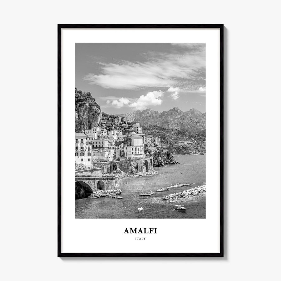 Amalfi Classic No 1 Poster, framed poster mockup