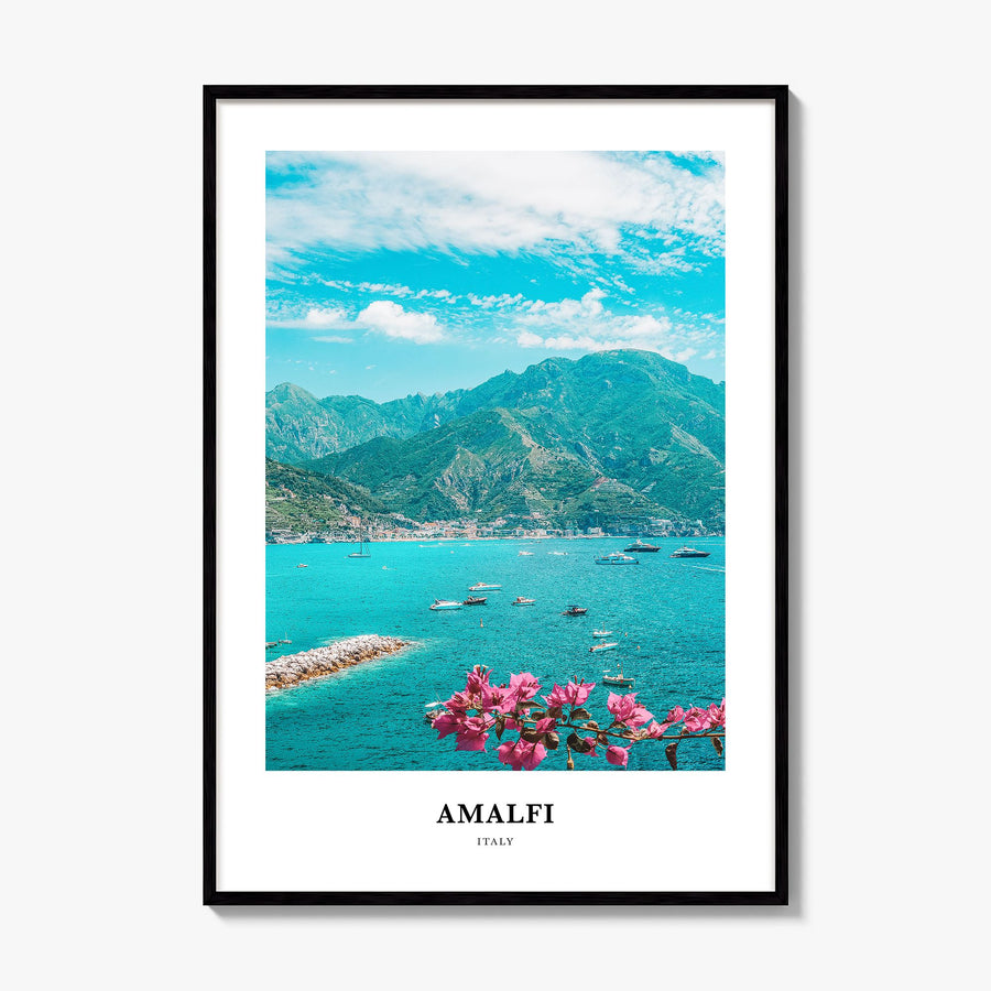 Amalfi Classic Poster, framed poster mockup